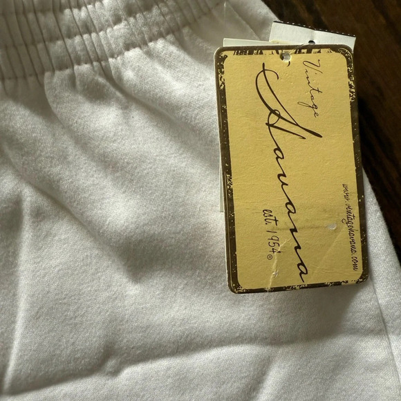 NWT Vintage Havana Pink and White Color block Shorts Size L - Picture 5 of 5